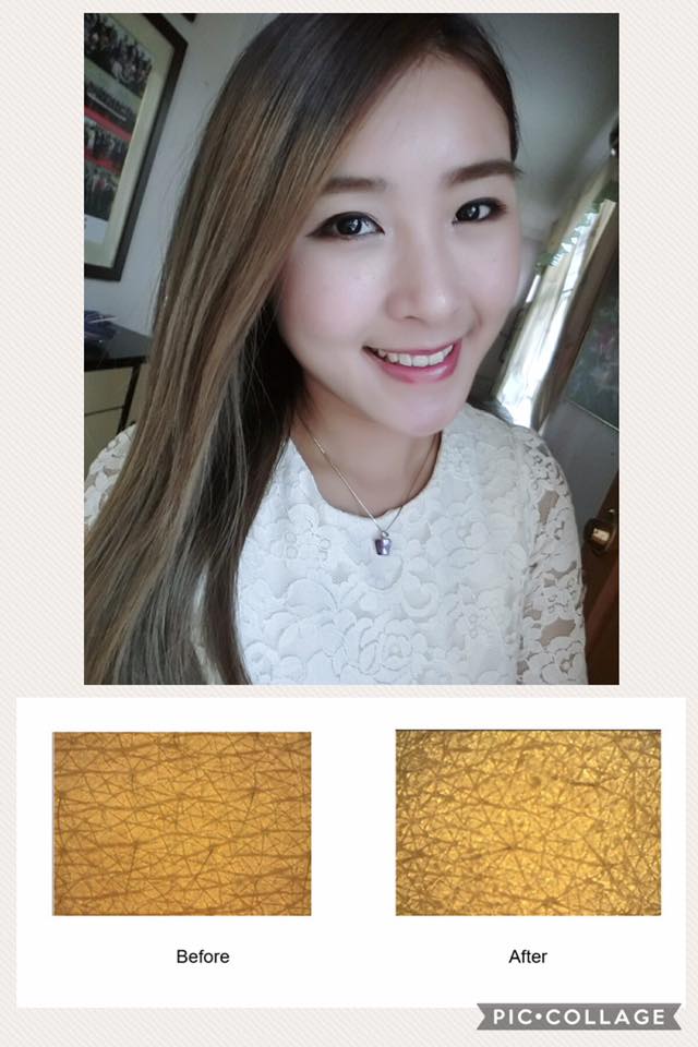 MCJanie Wong 靜怡: 療程之後的皮膚光澤度提升左, 亦脹卜卜左